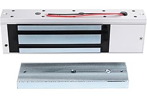 YUHANUS Electric Magnetic Door Lock Outdoor Waterproof 500KG 1200lb Holding Force Electromagnet Lock 12V DC Fail Safe NC Mode for Access Control System