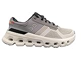 On Men's Cloudrunner 2 Sneaker, Wolf/Ivory, 11