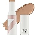 No7 Stay Perfect Foundation Stick - Honey - Non-Drying Makeup Foundation with Hydrating Squalene - Coverage for Up to 18 Hours (10g)