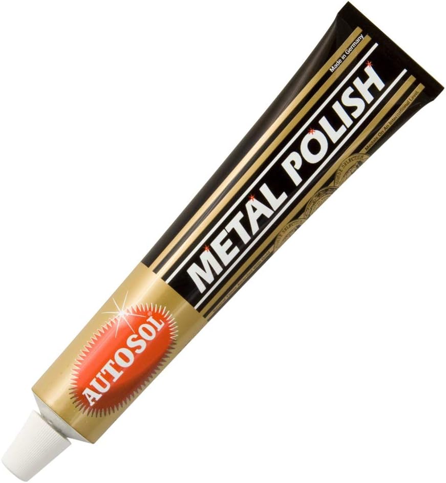 Autosol 5pk Metal Polish (75ml x5) Chrome Aluminium Stainless Steel Brass Copper etc, 100g x5 - Image 4
