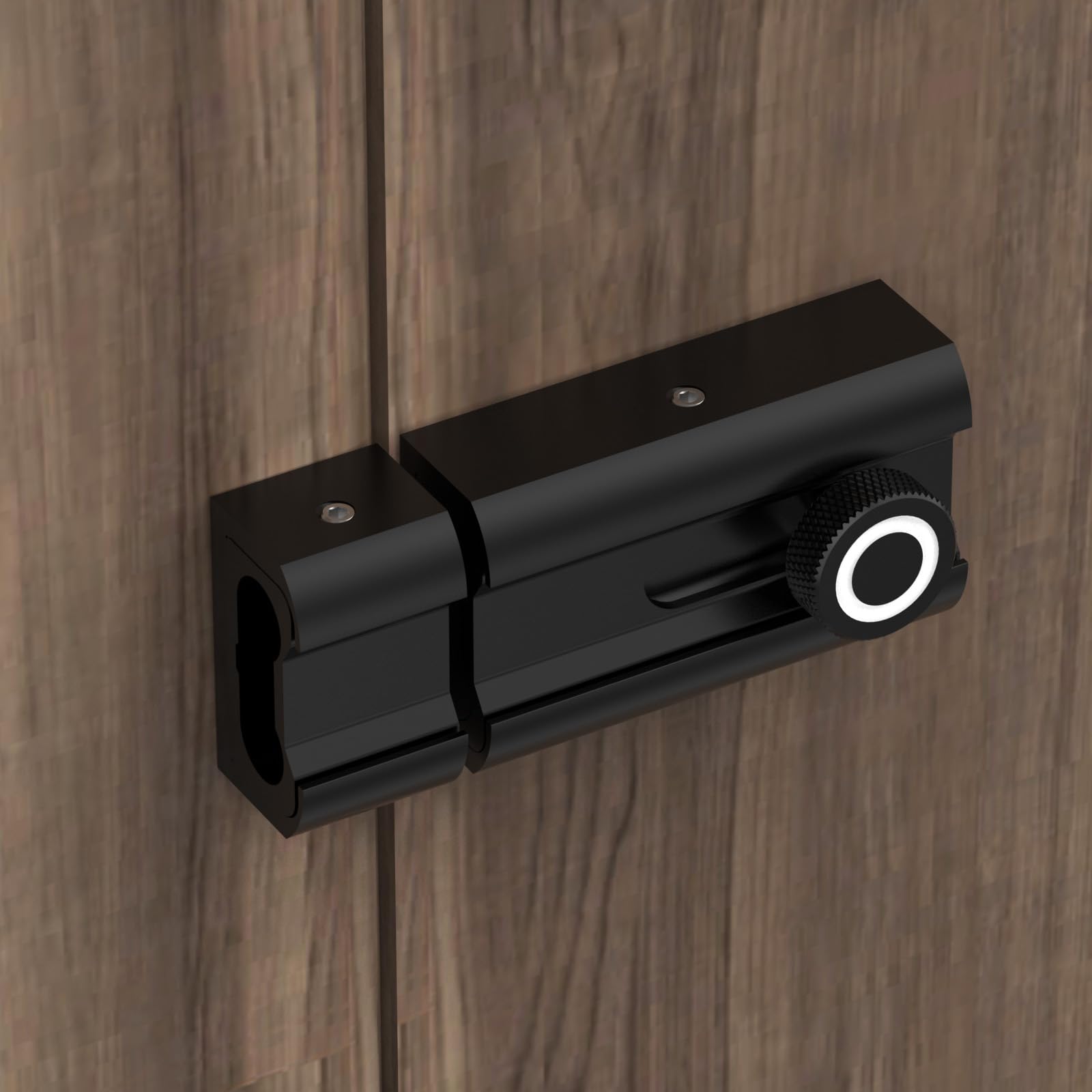 Photo 1 of Slide Lock, Barrel Bolt Latch, Security Slide Latch Door Lock Bolt, Heavy Duty Hardware Bolt Latch Door Latch for Flush or Recessed Doors and Gates (Black-1Pc, 3Inch)