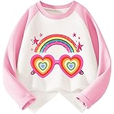 Boys Girls Valentines Shirt Toddler Love Heart Monster Truck Dinosaur Graphic Long Sleeve Raglan Little Kids Top 2-7T