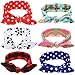 Newborn Baby Headbands with Knotted Rabbit Ears Bows, Girl's Hairbands for Newborn,Toddler and Children