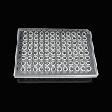 Scienfocus lab 96 Well PCR Plate 0.2ml Half Skirt Transparent PP 20 Trays view 5