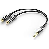 Kingtop 3.5mm Combo Audio Adapter Cable for PS4,Xbox One S,Tablet,Mobile Phone,PC Gaming Headsets and New Version Laptop
