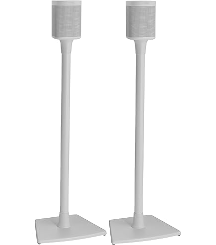 Sonos One Stand（Pair）ホワイト Amazon.com: FLEXSON Floor stand for SONOS ONE or PLAY:1 (Pair