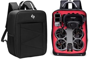 Backpack Carrying Case for DJI Avata 360 Motion Fly More Combo, Portable Travel Storage Bag Protective Organizer for Goggles 