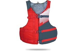 Stohlquist FIT Adult Life Jacket, US Coast Guard Approved Type III Life Vest, PFD for Men and Women, Easily Adjustable, Lightweight and High Buoyancy - Universal Fit (30-52" Chest)