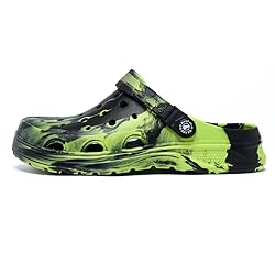 Generic Kids Boys&Girls Black Camouflage Clogs