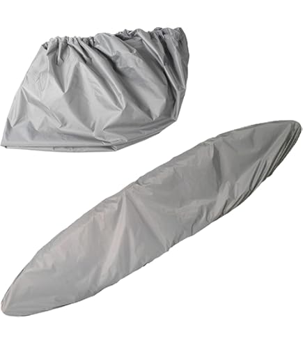 Explore Land Waterproof Kayak Cover - Fade Resistiant 600D Heavy Duty Canoe Dust - View #6
