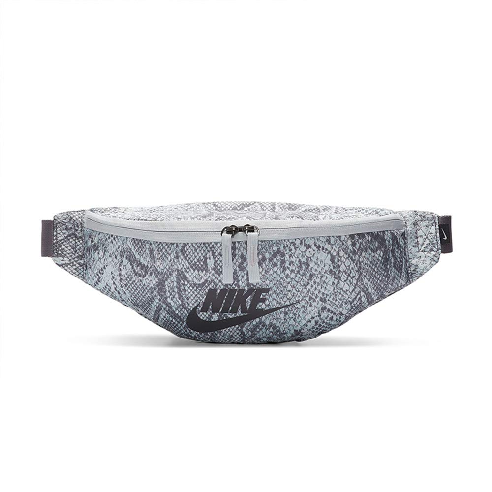 Nike NK Heritage Hip Pack-Python Other Backpacks and Bags, Unisex Adult, Gunsmoke/Pure Platinum/Mtlc