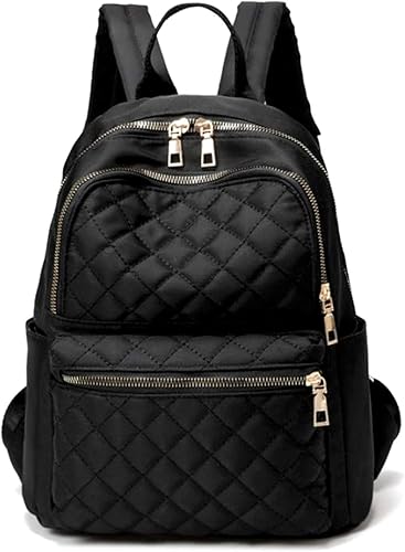 Amazon ザザランド ミニ リュック サック キルティング マザーズ バッグ 収納 多い はっ水 軽量 小さめ レディース ブラック Zazaland ザザランド レディース