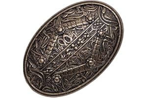 LANGHONG Norse Viking Brooch For Men Turtle Brooch Talisman Jewelry, Gift For Men