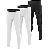 EoBeKee Boys Compression Pants Leggings, Quick Dry Youth Athletic Tights, Kids Basketball Base Layer for Sports Running