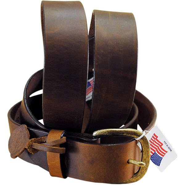 Justin Men's Black Bomber Western Work Belt – Leather, Braided, C11743, USA Made