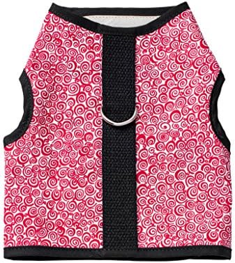 Kitty Holster Cat Harness - Curly Q Red