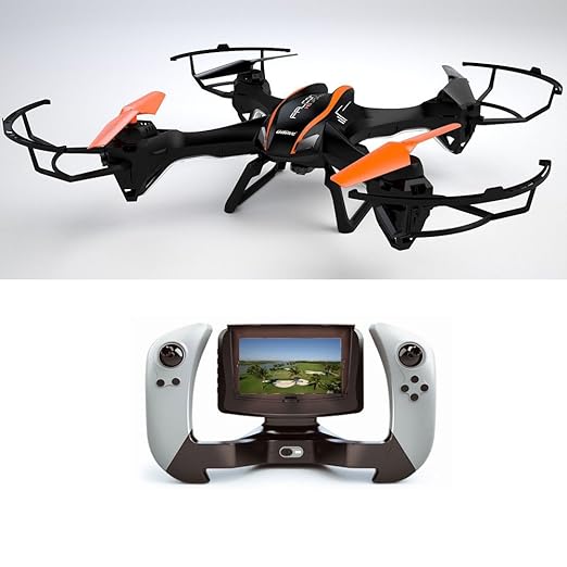 Drone with Camera FPV Rc Quadcopter for Beginner drone fpv (White) Toys & Games