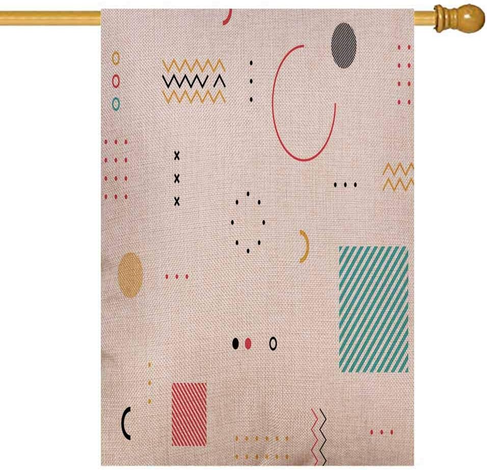 GROOTEY Fall Garden Flag,Home Yard Decorative 28X40 Inches Color Patterns Fashion 8090S Double Sided Seasonal Garden Flags Halloween Thanksgiving Garden Flag Christmas Flag