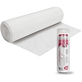 Iron on Embroidery Stitch Cover 8" x 9 Yd Light Weight Stabilizer Prevent Scratchy or Itchy Stitches, Soft Touch Backing for Sensitive Skin, Babies, and Embroidery Garments, 1 Pack