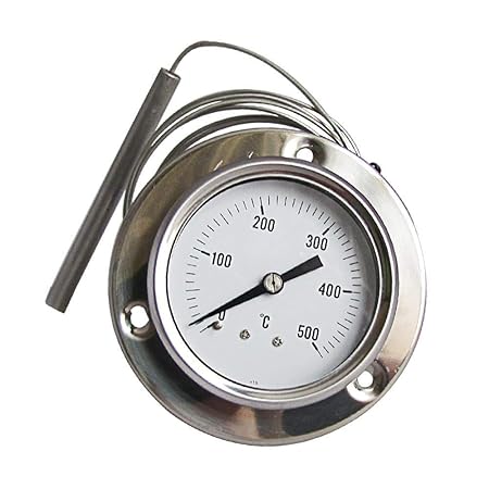 ConPush 500°C Backofenthermometer mit Edelstahlsonden,für BBQ und Küche