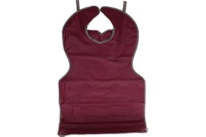 House Brand Dentistry 109412 Lead Dental Apron Adult with Collar Mauve