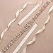 Bridal Belt for Women Dress,Wedding Dress Belt for Bride Gold Crystal Rhinestone Wedding Belt