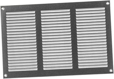 EUROPLAST 300x200mm Galvanised Ventilation Grille Cover Grid Insect Net