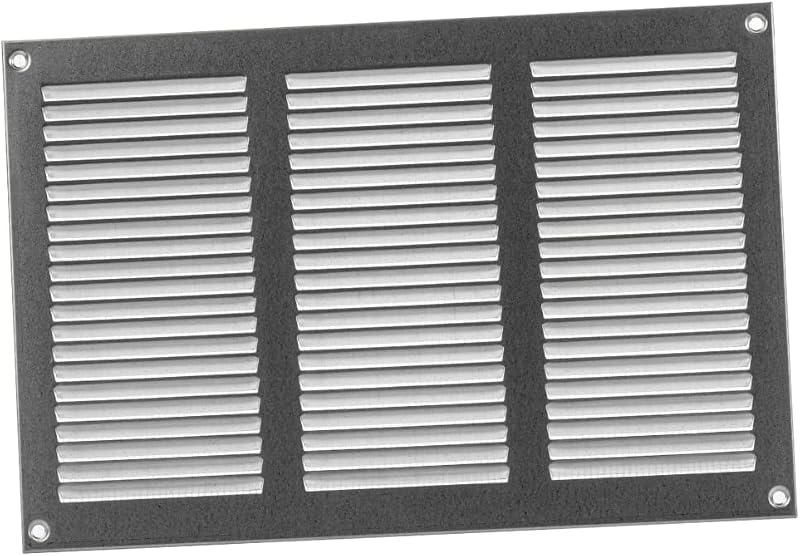 EUROPLAST 300x200mm Galvanised Ventilation Grille Cover Grid Insect Net