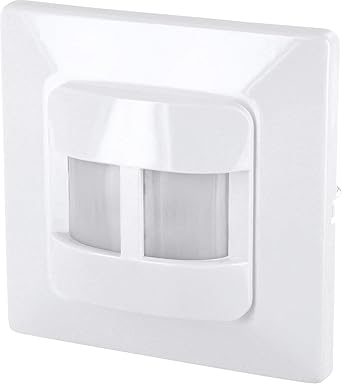 Unterputz IR Bewegungsmelder 180° - 2-Draht - LED geeignet - für UP-Dosen Ø 60mm und Hohlwanddose Ø 68mm