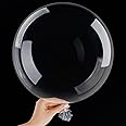 12 Large Bobo Balloons - Extra Large, Transparent, Helium-Filled Bubbles for Stuffing