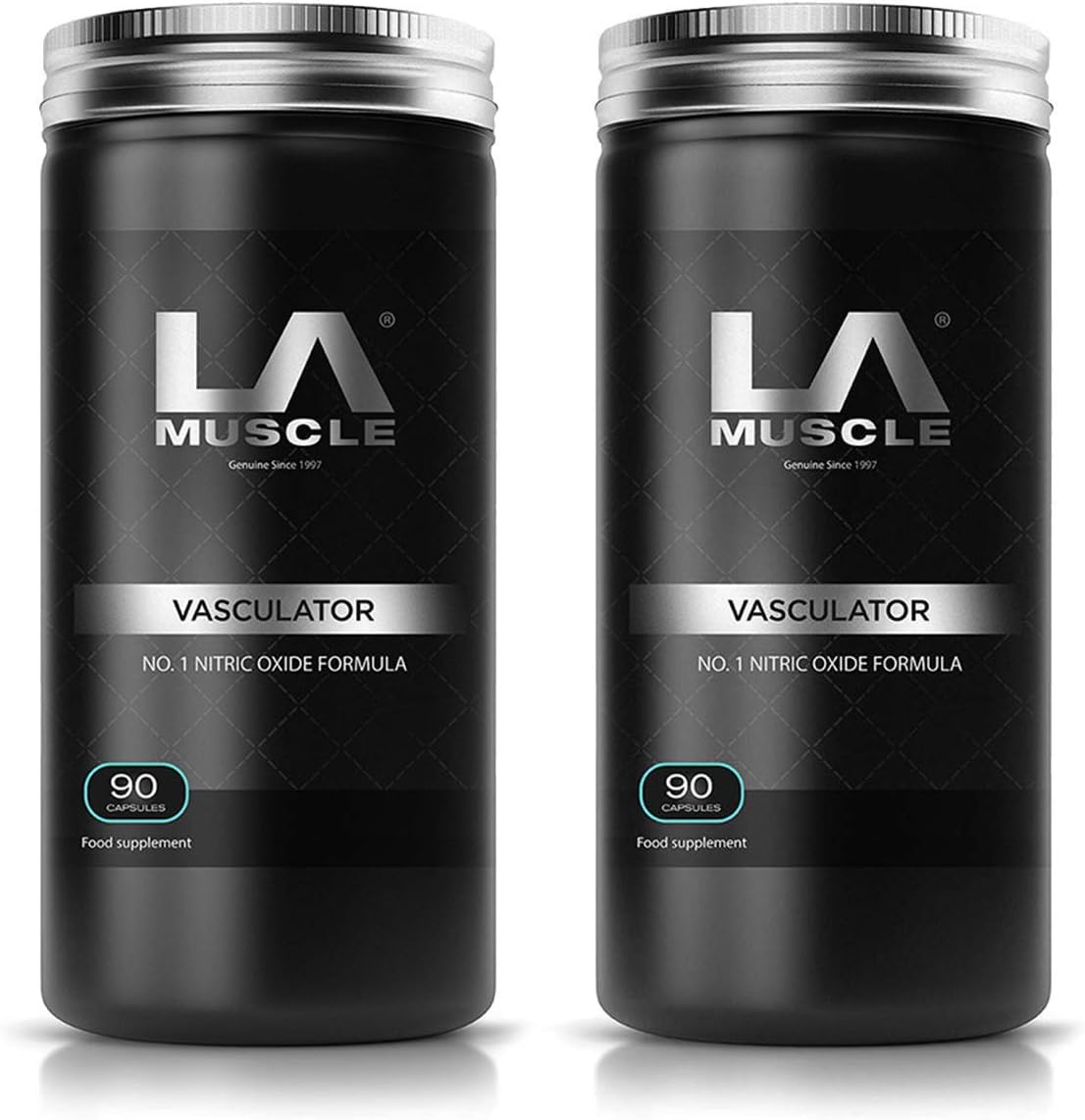 LA Muscle Vasculator (180 Tablets, 2 Pack) Instant Muscle Pumps and Growth