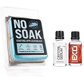 The Rag Company Gtechniq CSL Ceramic Coating &amp; EXO 30 ml No Soak Coating Applicator Kit Bundle