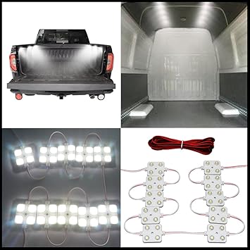 Amazon Com 12v 40 Leds Van Interior Light Kits War Horse Led