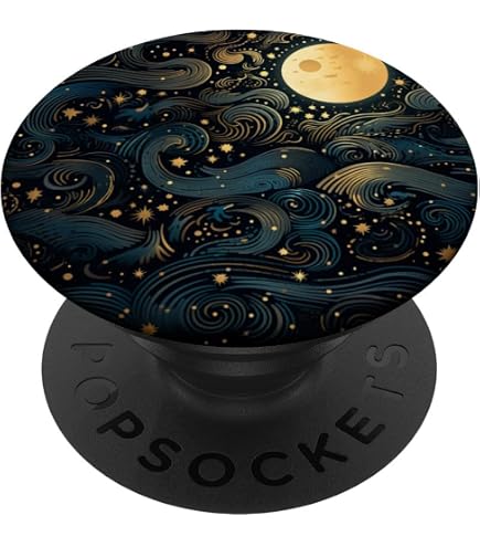 thumbnail image 2 of Whimsical Galaxy PopSockets PopGrip: Swappable Grip Ghana 2 of 14