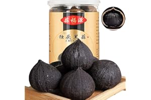 Angzhili Organic Black Garlic 8.81 Ounce Whole Black Garlic Fermented for 120 days 0 additives High in Antioxidants Healthy S