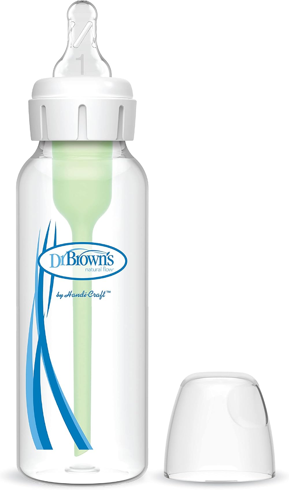 Dr Brown's Natural Flow Options+ Narrow Baby Bottle 250 ml Pack 1
