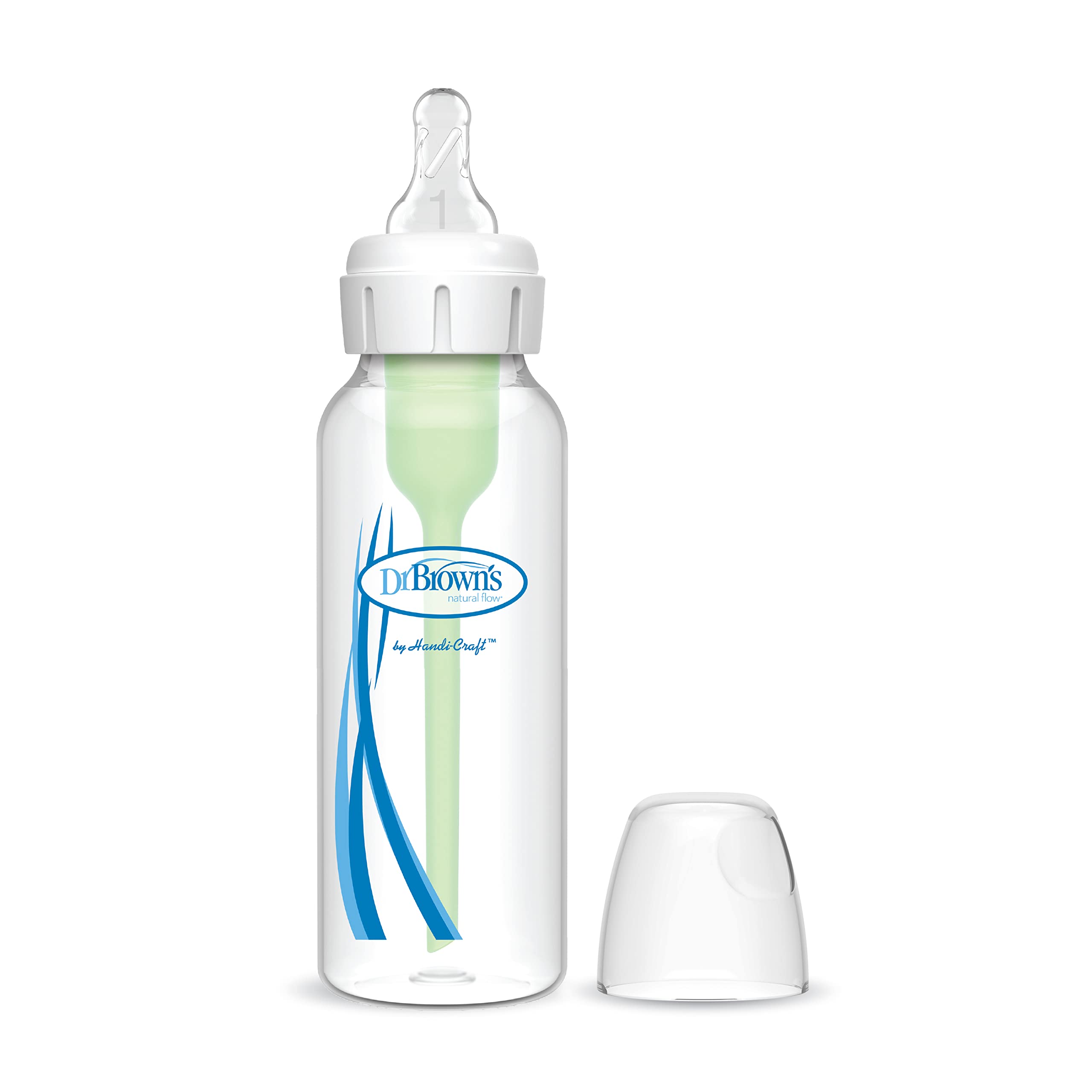 Dr Brown's Natural Flow Options + Narrow Baby Bottle, 250 ml, Pack of 1