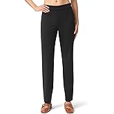 No Nonsense Womens Ponte Straight Leg Leggings Pull-on Pants
