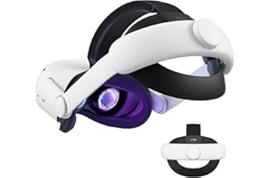 KIWI design Head Strap Accessories, Elite Strap for Enhanced Support and Comfort in VR Compatible with Quest 2