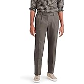 Classic Fit Signature Iron Free Khaki with Stain Defender Pants - Pleated (Regular and Big & Tall)