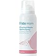 Frida Mom Saline Spray for Cracked Nipples, Breastfeeding Essentials for New Moms, Gentle for Baby and Mom, Spray to Heal Sore, Cracked Nipples, 2 fl oz