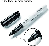 Volcanics Black Dry Erase Markers Low Odor Fine Tip 80 Count Whiteboard Markers view 3