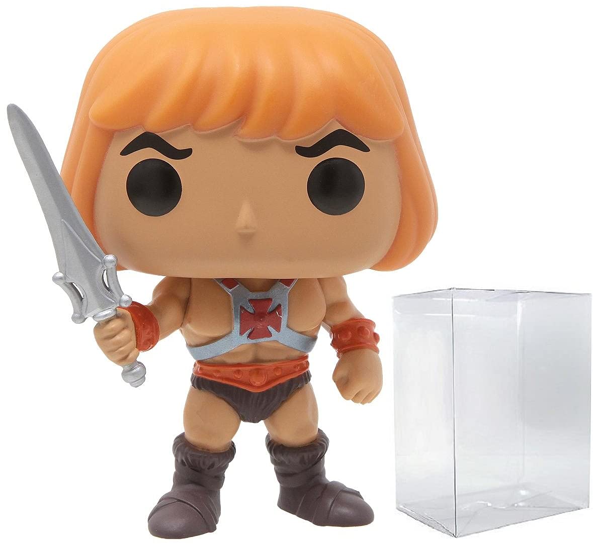 He-Man Pop Vinyl Figure (Bundled with Ecotek pop Protector)