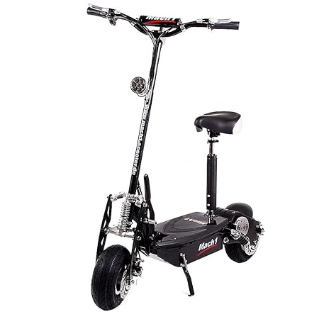 Mach1 Original Elektro E-Scooter 1000W 36V Motor mit Turbo/Economy Schalter mit 25cm Zweigeteilte Alu Felgen Profilreifen