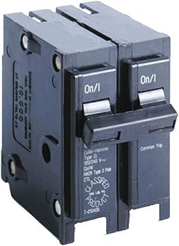 Eaton Corporation Cl240cs Double Pole Ul Classified Replacement Breaker 240v 40 Amp Magnetic Circuit Breakers Amazon Com
