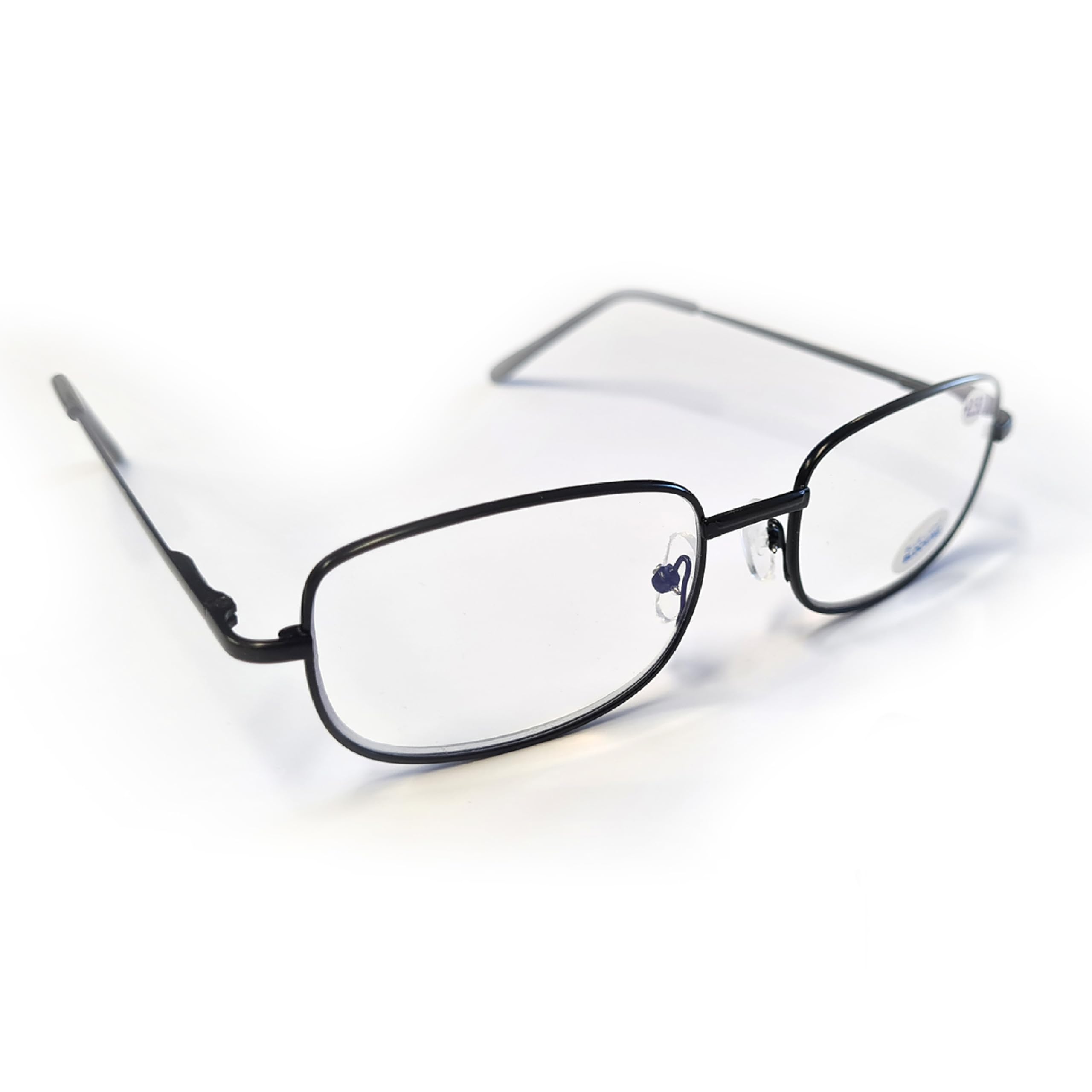 PowerFull Blue Light/UV Blocking Reading Glasses - Lightweight Flexible Durable Computer/TV Anti Glare Glasses - Anti Eyestrain for Women & Men +1 Magnification