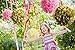 Treasures Gifted Happy 1st First Birthday Baby Girl Decorations Party Supplies Balloons Garland Kit for a Princess Unicorn Themed Celebration in Magenta Pink White and Gold
