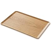 Kyvita Wooden Trays for Eating, Decorative Serving Trays for Party, Great for Tea Tray, Bar Tray, Breakfast Tray - 6 x 11 Inch