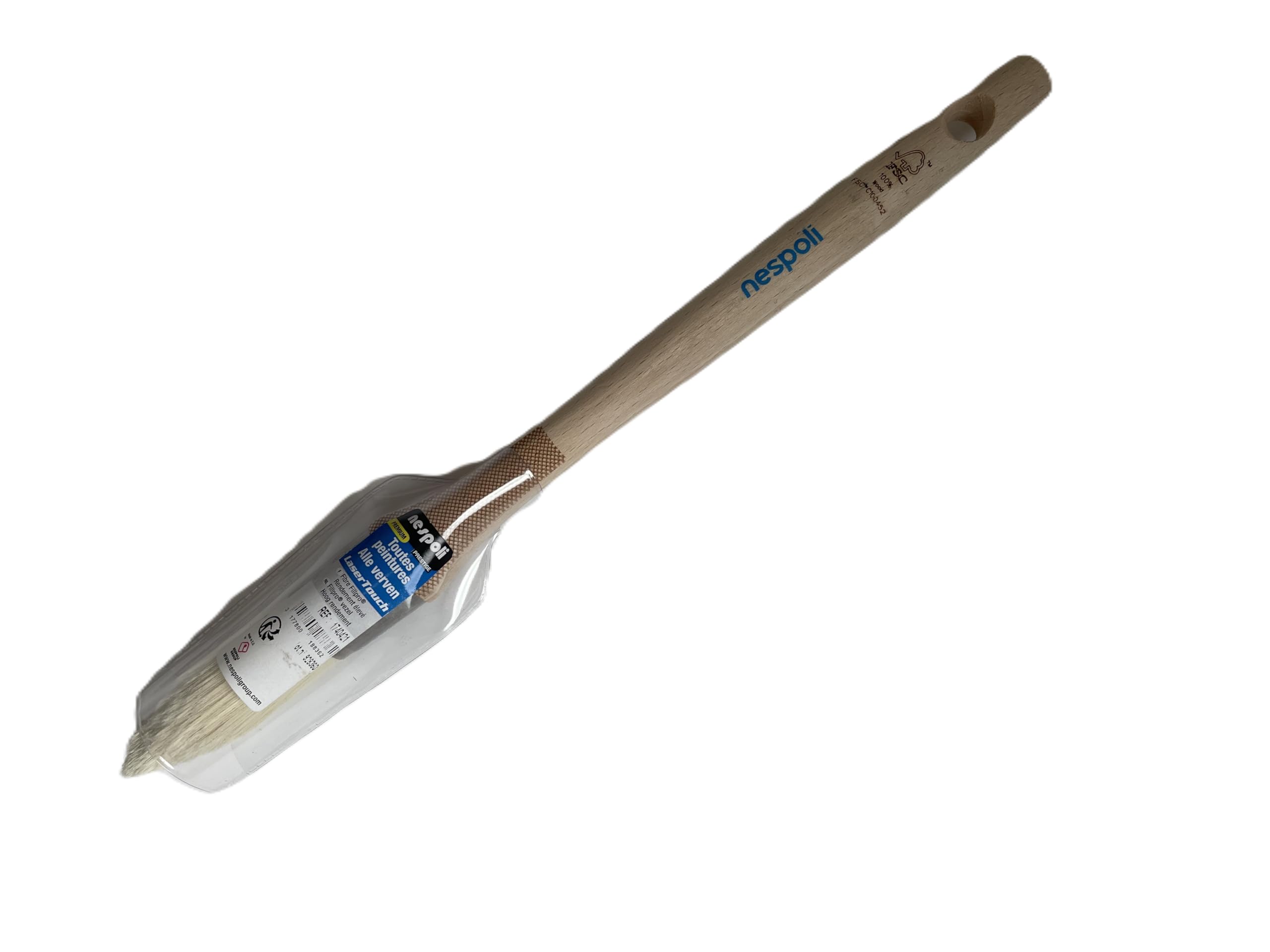 NESPOLI REHAMPIR Brush Touch All Paints Size 21 MM, Brown