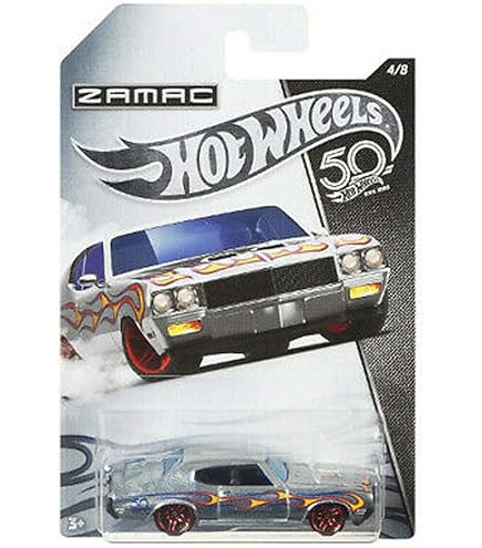Amazon.com: Hot Wheels ZAMAC '67 Ford Mustang Coupe 1/8 50TH